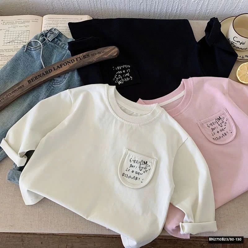 ÁO THUN DÀI TAY TÚI NGỰC