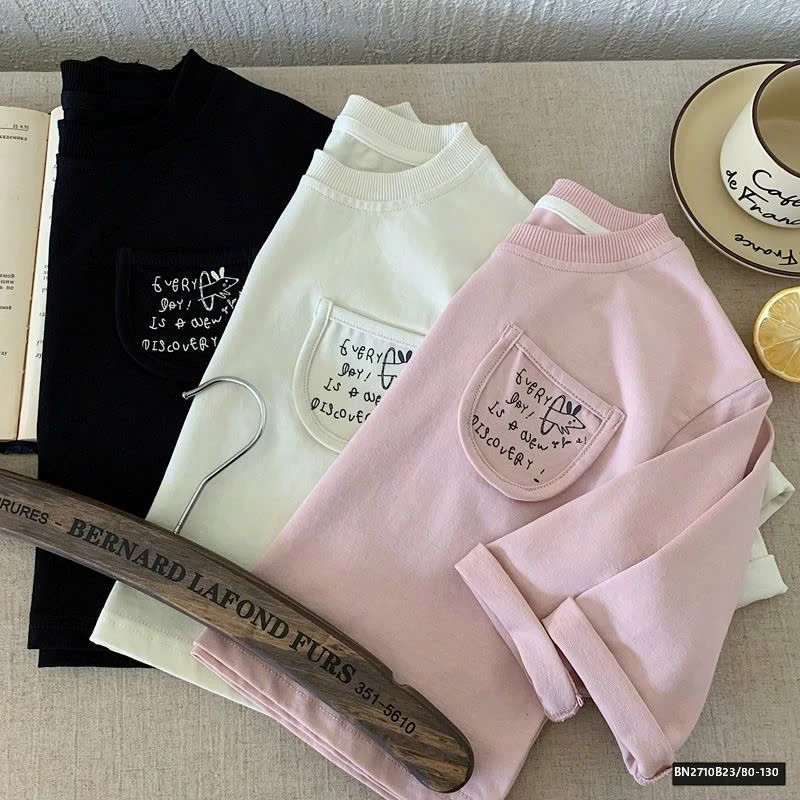 ÁO THUN DÀI TAY TÚI NGỰC