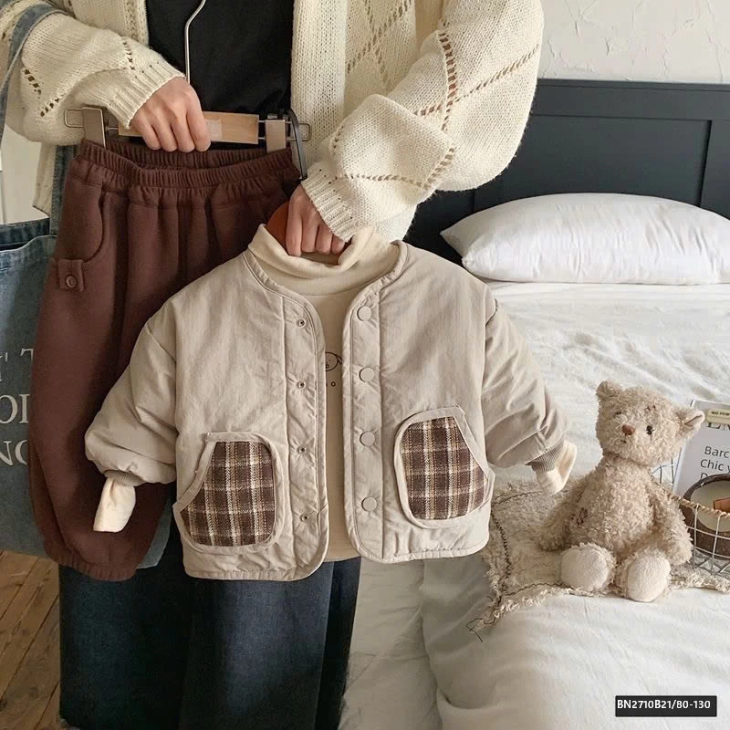 ÁO NỈ GẤU XÁM ÁO KHOÁC BOMBBER HÀN QUỐC 2 MẶT