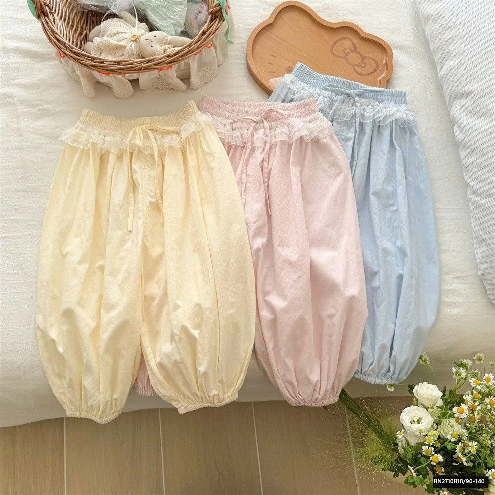 QUẦN BO GẤU PHỐI REN NINGLI