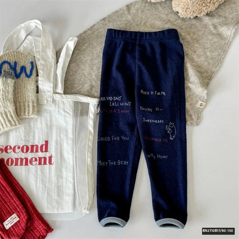 QUẦN LEGGING LÔNG MÙA ĐÔNG AD.BABY