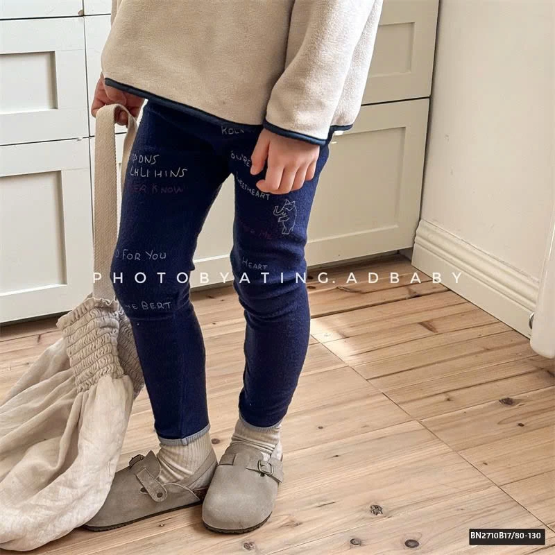 QUẦN LEGGING LÔNG MÙA ĐÔNG AD.BABY