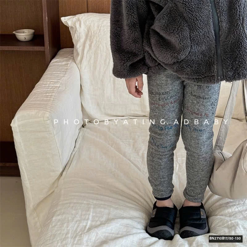 QUẦN LEGGING LÔNG MÙA ĐÔNG AD.BABY