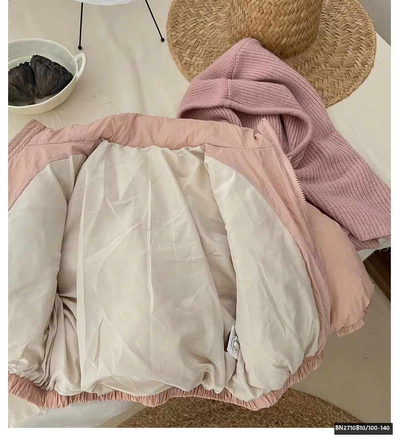 ÁO PHAO PHAO KÈM MŨ LEN CHO BÉ