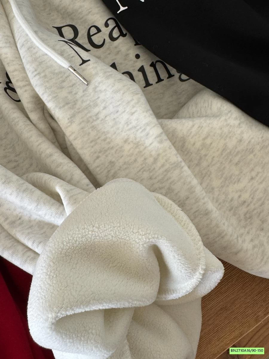 JOGGER NỈ LÓT LÔNG IN CHỮ