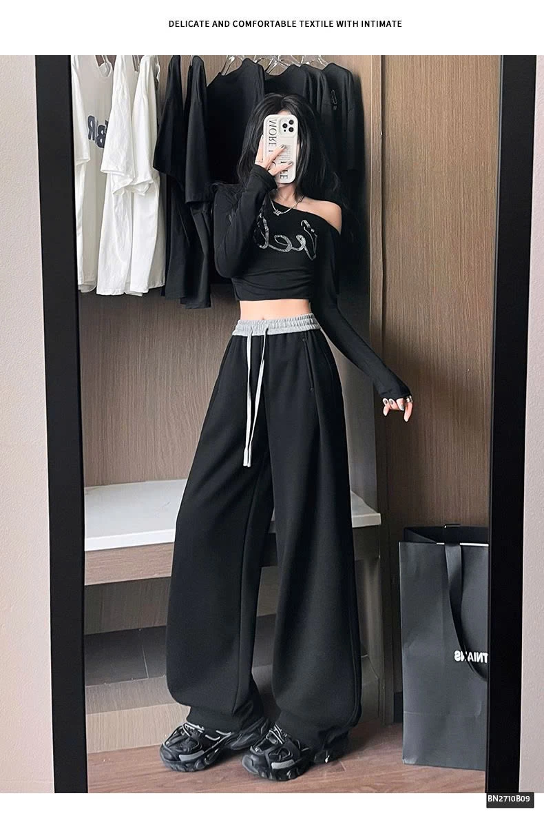 QUẦN NỈ SUÔNG CẠP CHUN