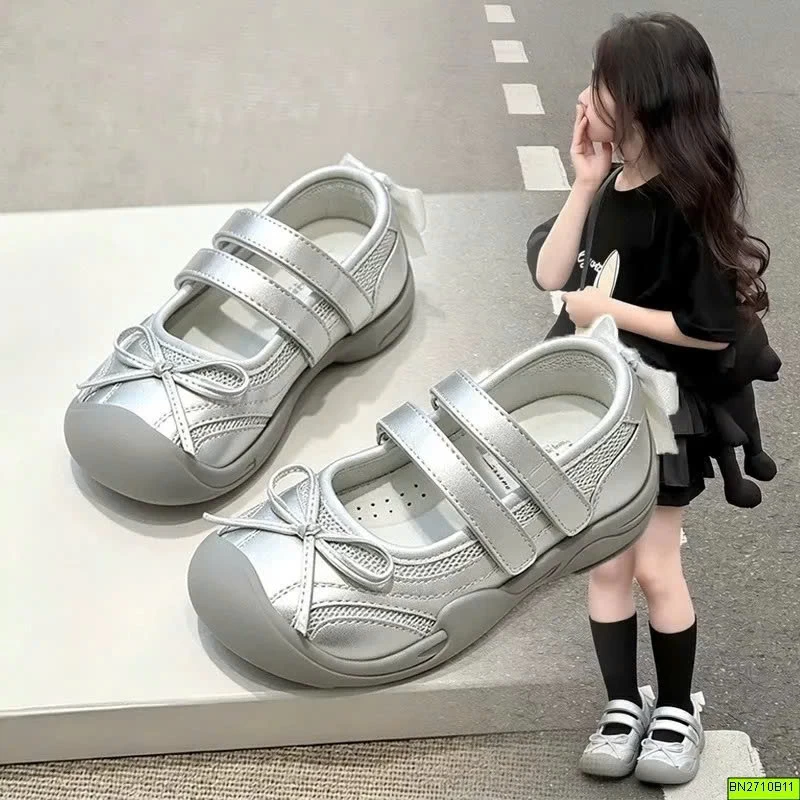 GIÀY QUAI DÁN BUÔC NƠ
