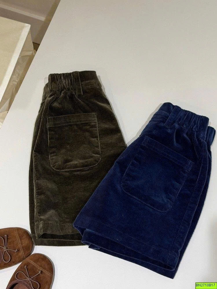 QUẦN SHORT NHUNG AMBB  26E156