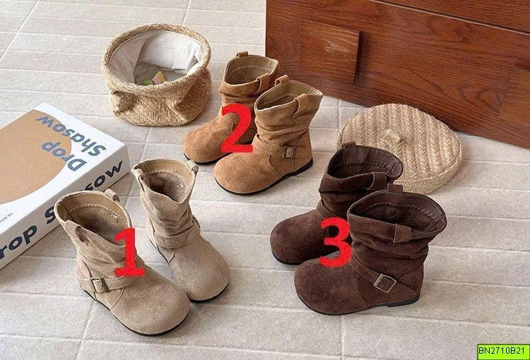 BOOT DA LỘN NHÚN CỔ