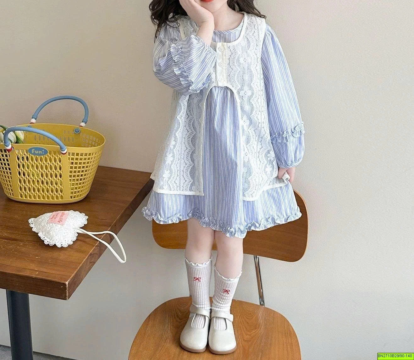 ĐẦM SỌC PHỐI REN 2 MẢNH
