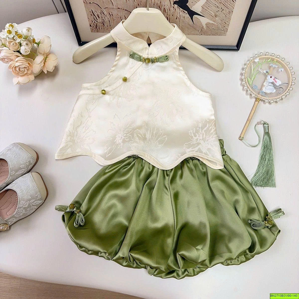 SÉT YẾM SATIN TRUNG HOA