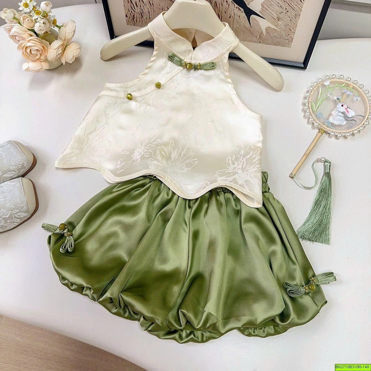 SÉT YẾM SATIN TRUNG HOA