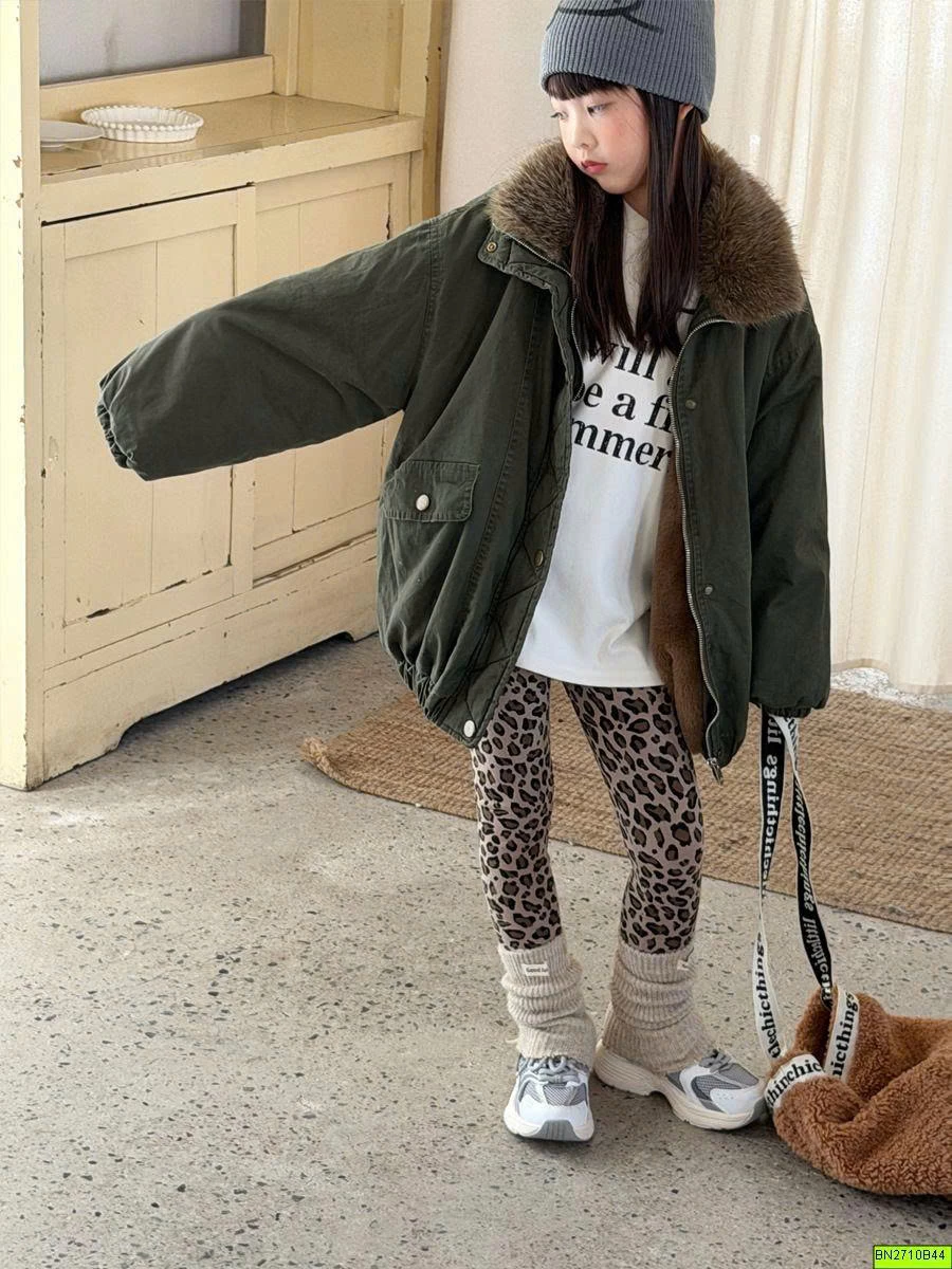 QUẦN LEGGING DA BÁO YUKIDS