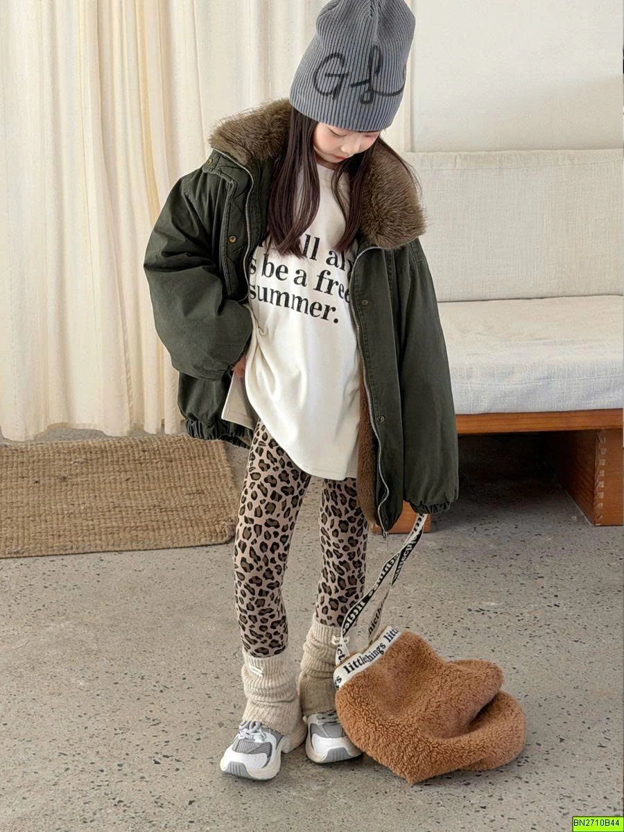QUẦN LEGGING DA BÁO YUKIDS