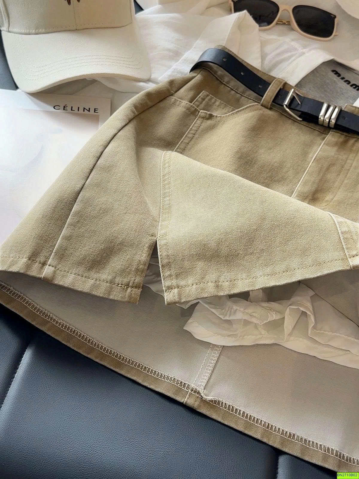 CHÂN VÁY KAKI CHỮ A