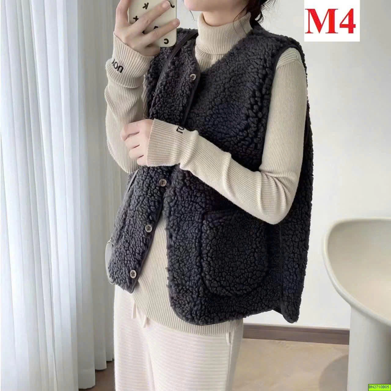 ÁO GILE LÔNG CỪU NỮ