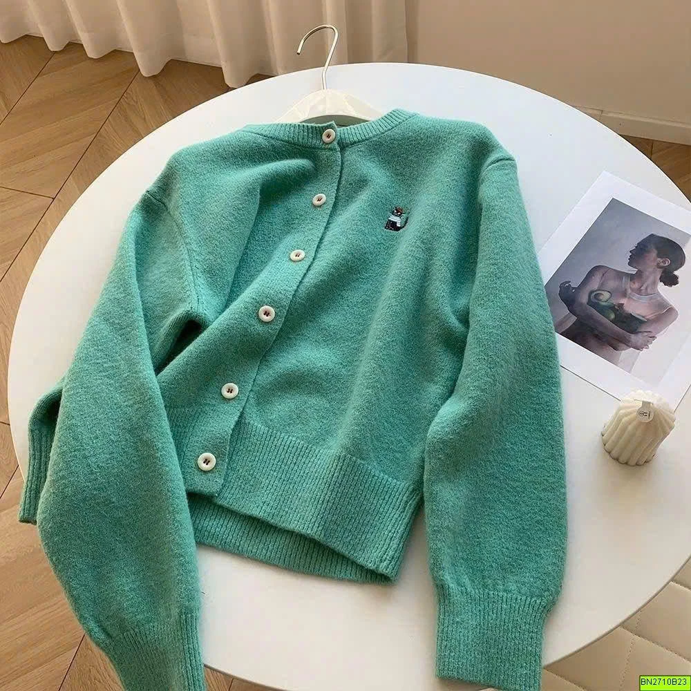 ÁO LEN CARDIGAN MÀU SẮC