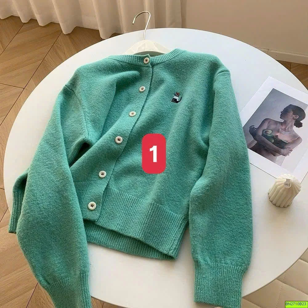 ÁO LEN CARDIGAN MÀU SẮC