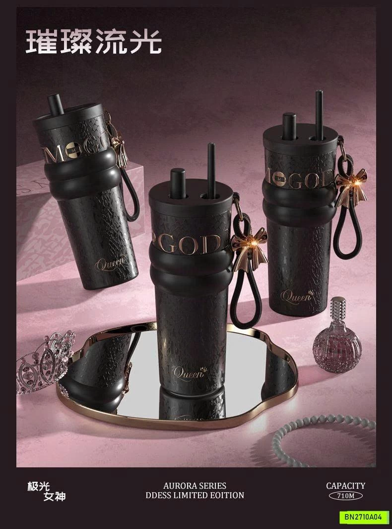 CỐC GIỮ NHIỆT QUEEN LÕI GỐM