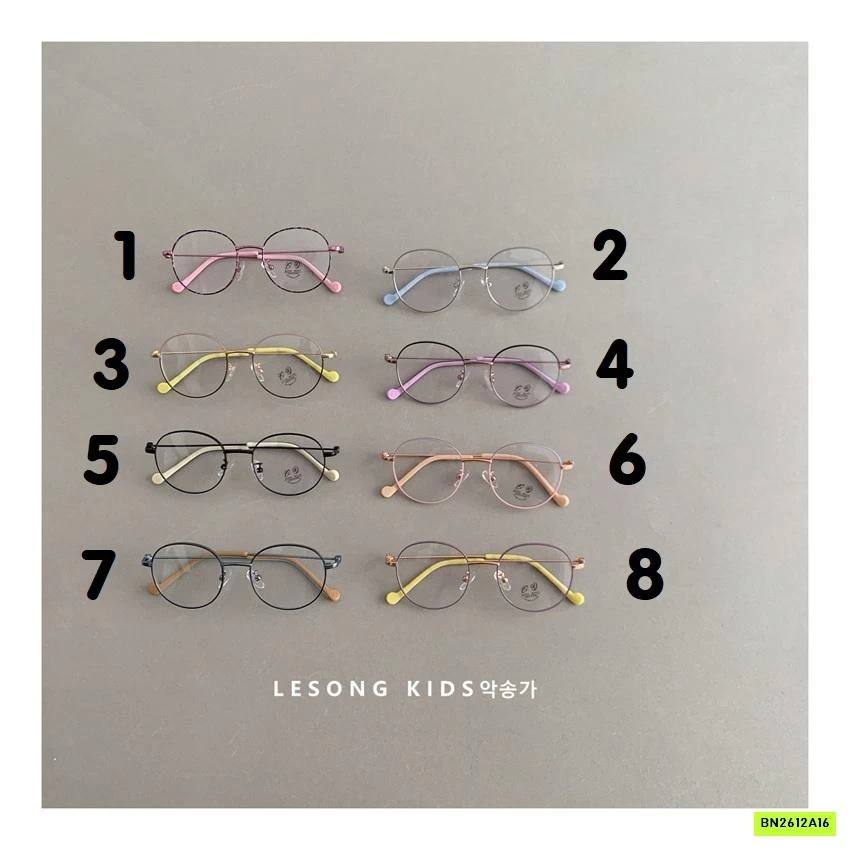 KÍNH GỌNG TRÒN 0 ĐỘ KUTE