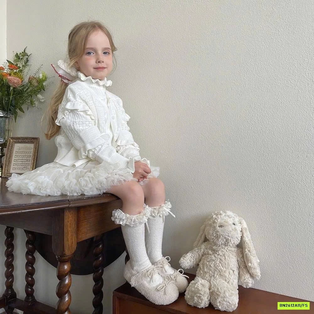 TẤT LEN VIỀN LÔNG