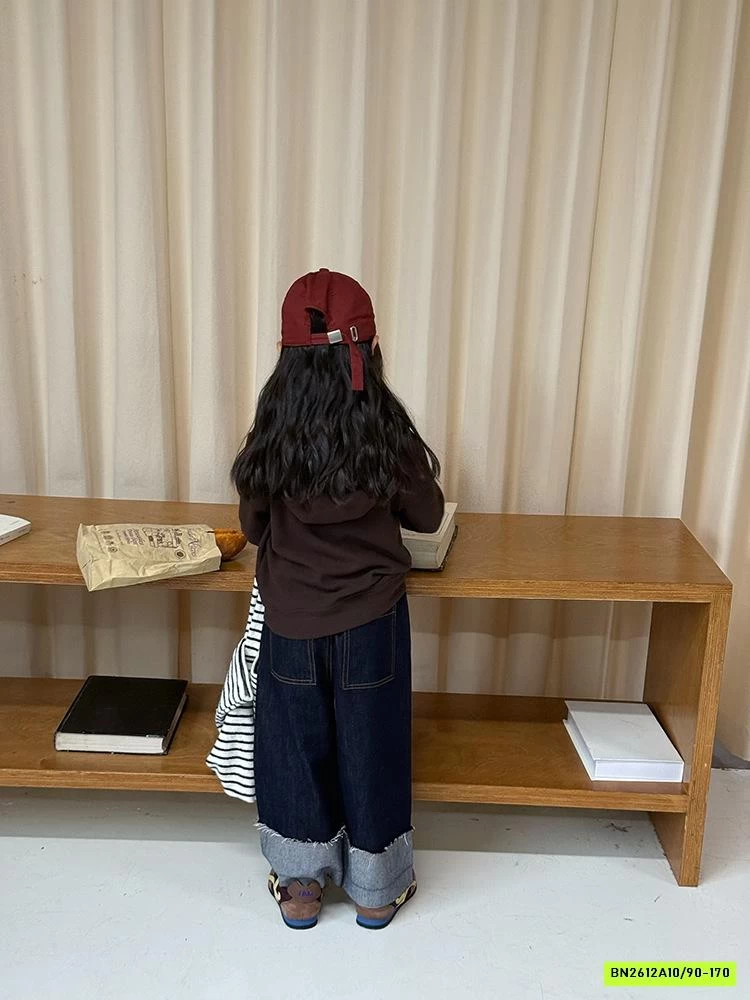 KHOÁC COTTON LIỀN MŨ KHÓA 2 CHIỀU 25F091 AMBB