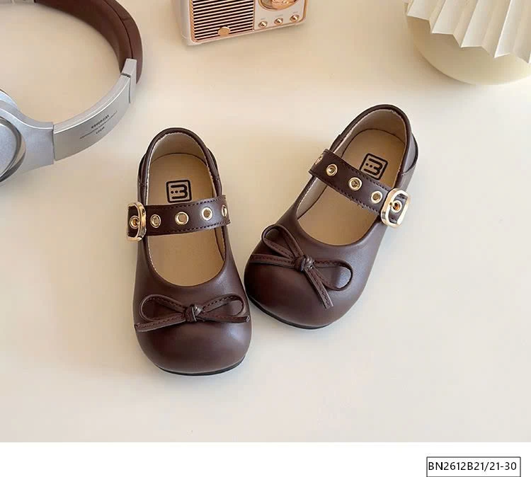 GIÀY BÚP BÊ NƠ QUAI CÀI KHUY