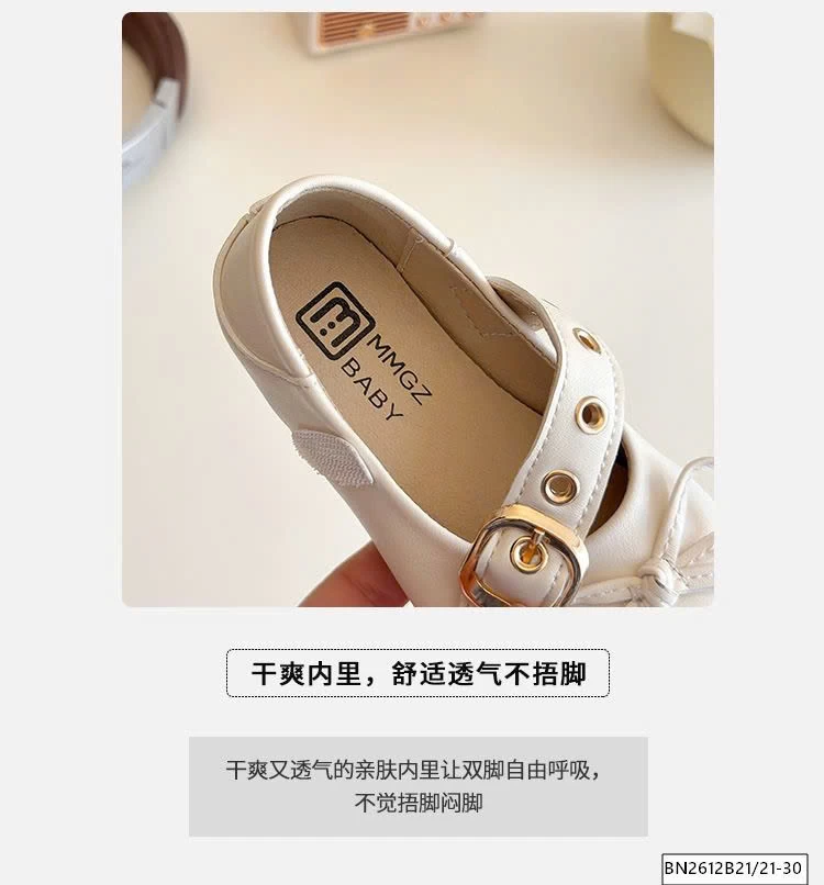 GIÀY BÚP BÊ NƠ QUAI CÀI KHUY