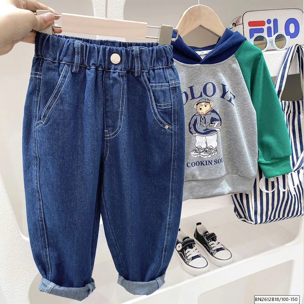 QUẦN JEAN CHỈ NỔI KACADY