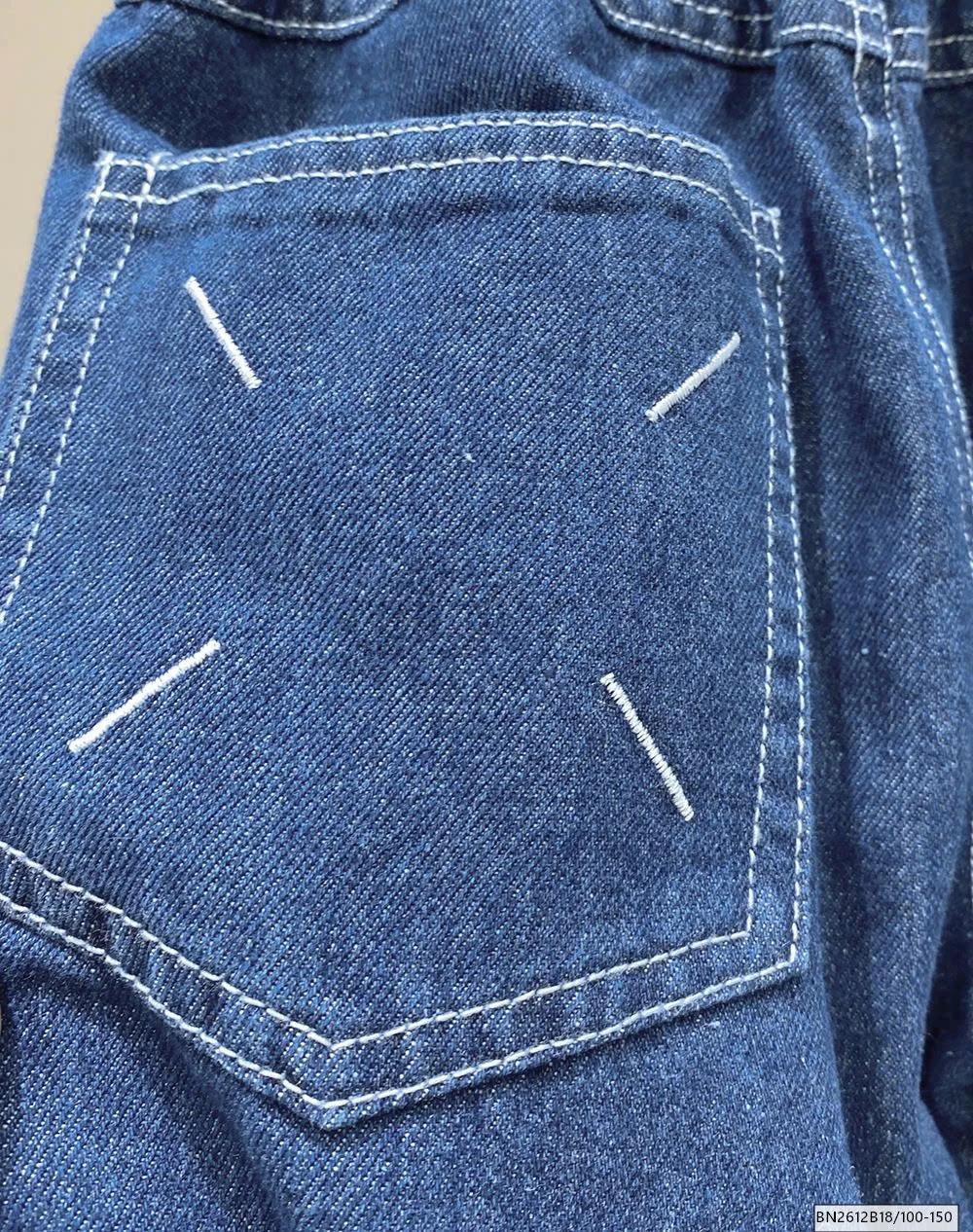 QUẦN JEAN CHỈ NỔI KACADY