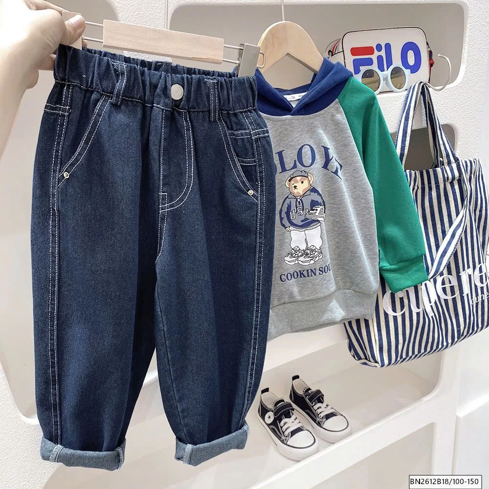 QUẦN JEAN CHỈ NỔI KACADY