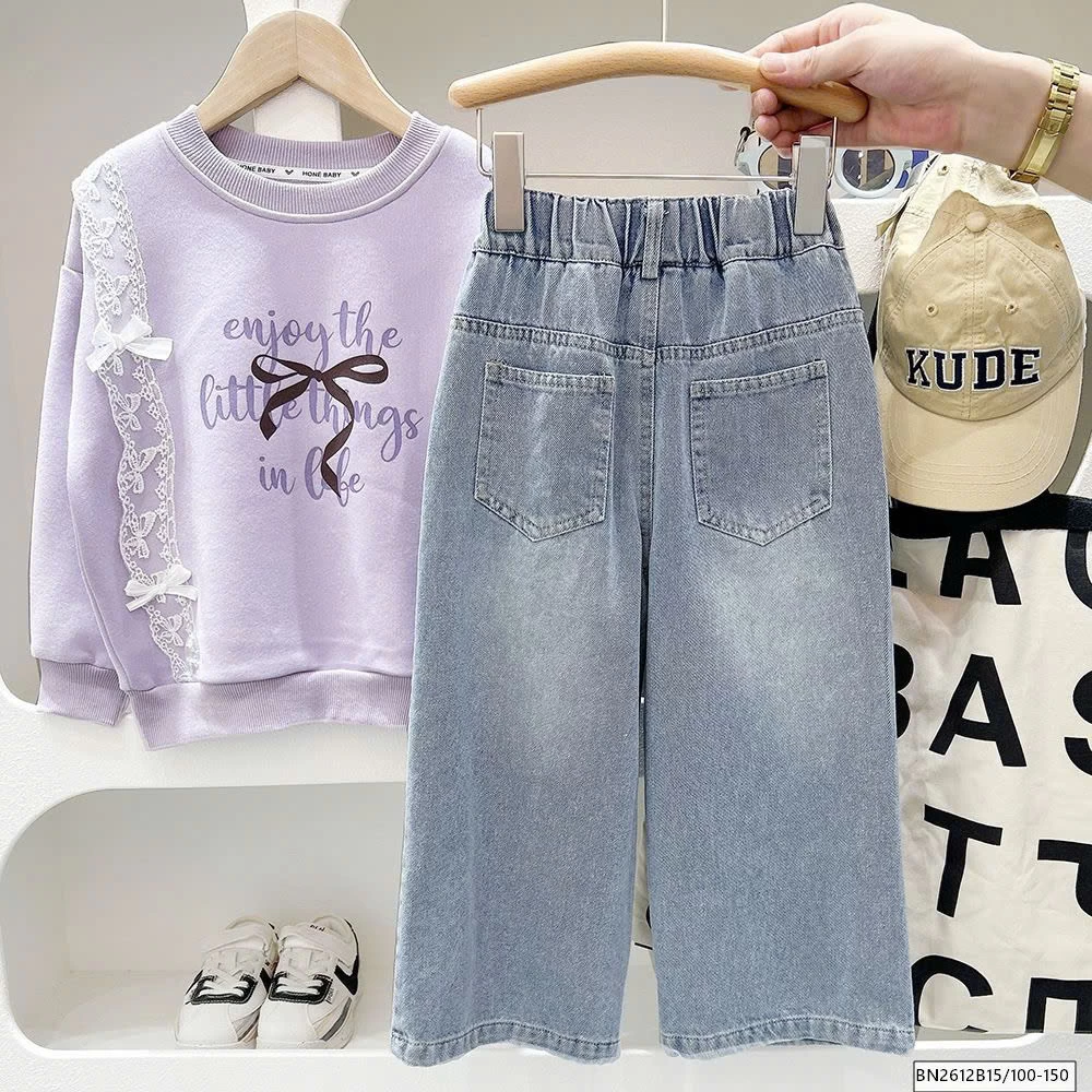 QUẦN JEAN NƠ BÉ GÁI KACADY