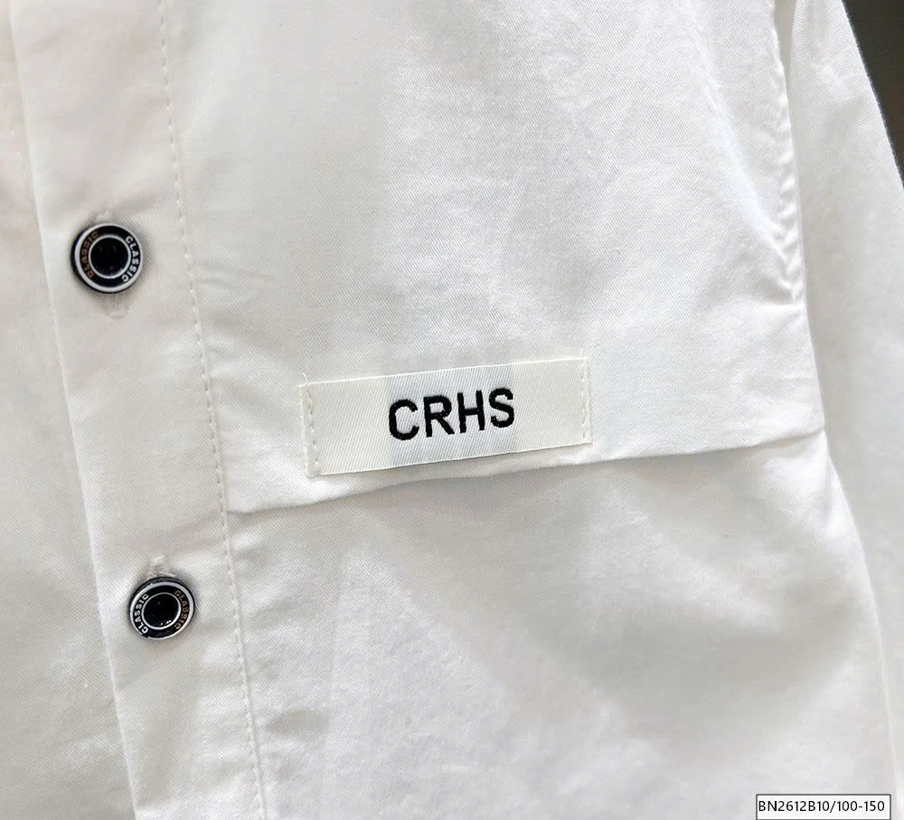 ÁO SƠ MI CỔ TÀU DÀI TAY  KACADY