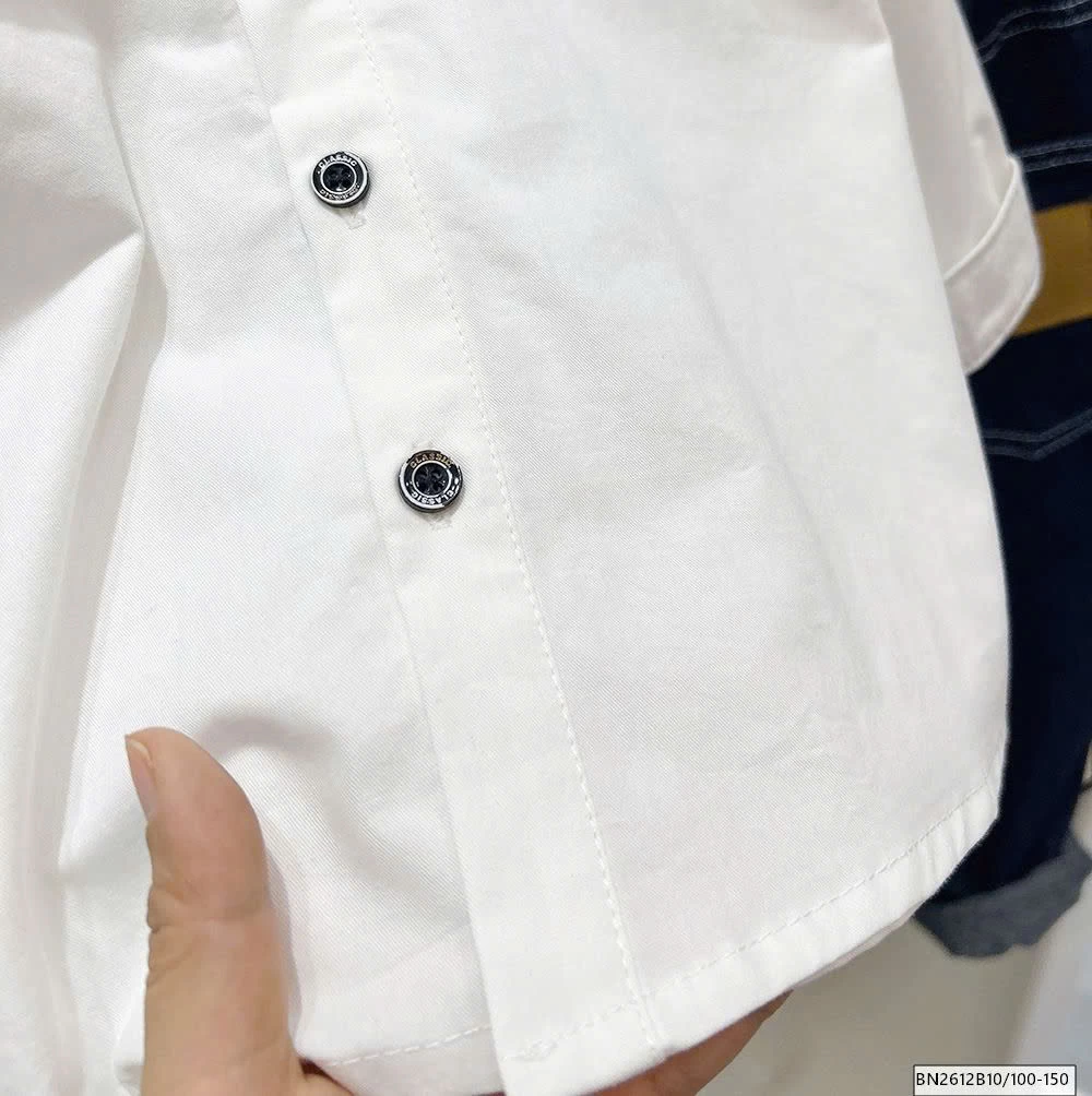 ÁO SƠ MI CỔ TÀU DÀI TAY  KACADY