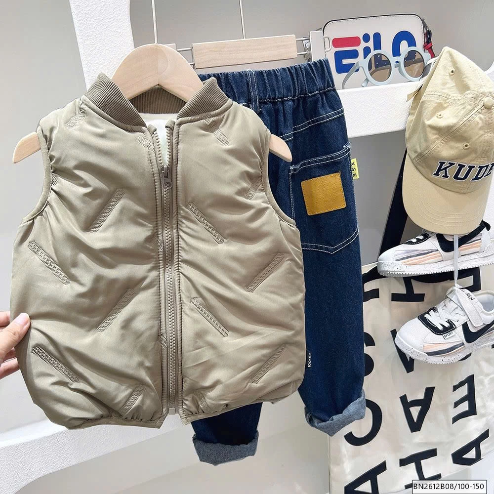 ÁO GILE PHAO TRƠN MÀU LÓT LÔNG KACADY