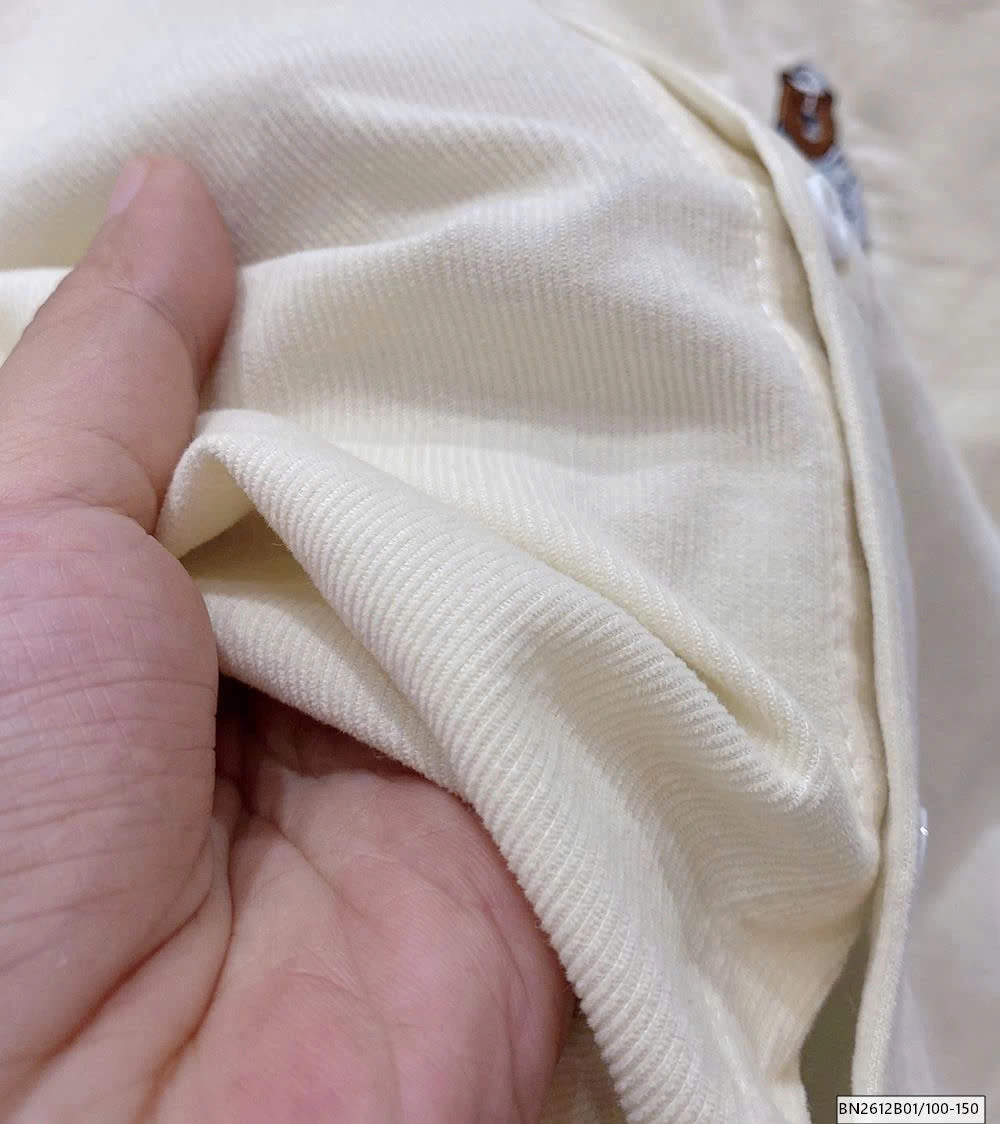 ÁO SƠ MI NHUNG THÊU GẤU  KACADY