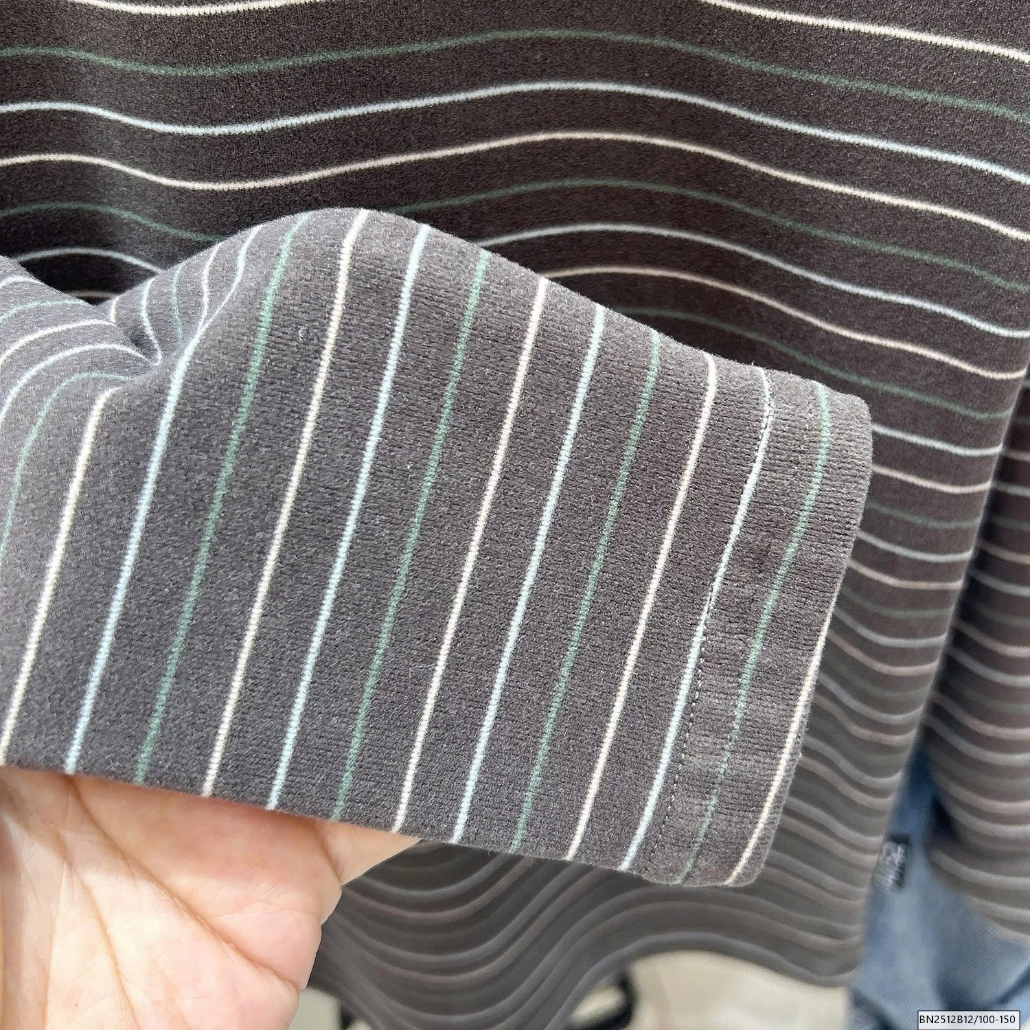 ÁO THUN GIỮ NHIỆT KẺ NGANG KACADY