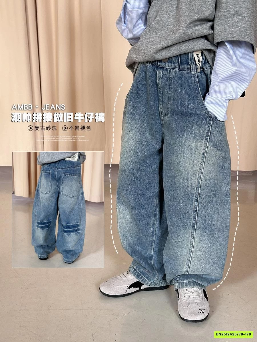JEANS BẠC MÀU 25F150 AMBB