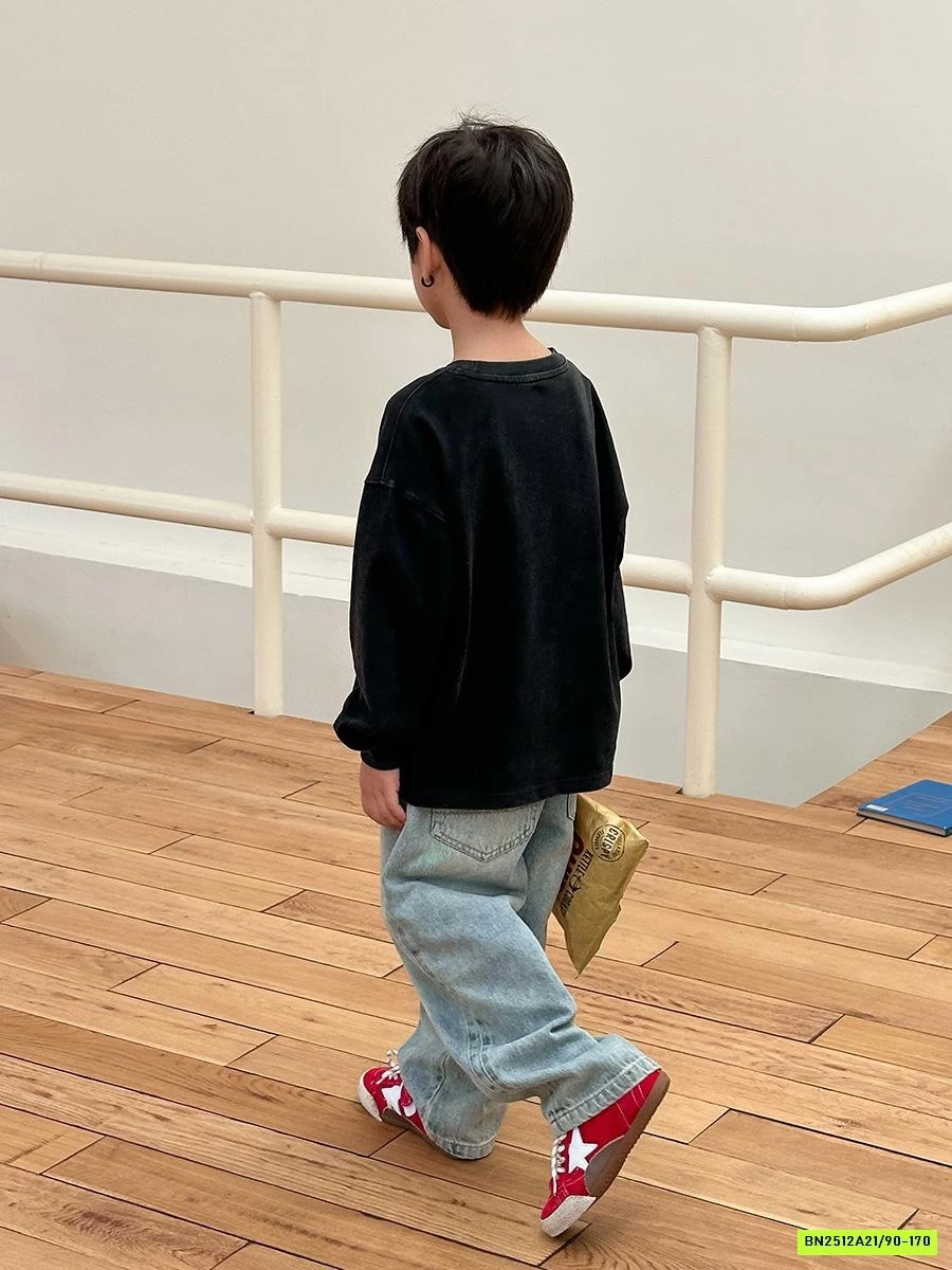 ÁO THUN ĐEN IN HÌNH 25G004 AMBB