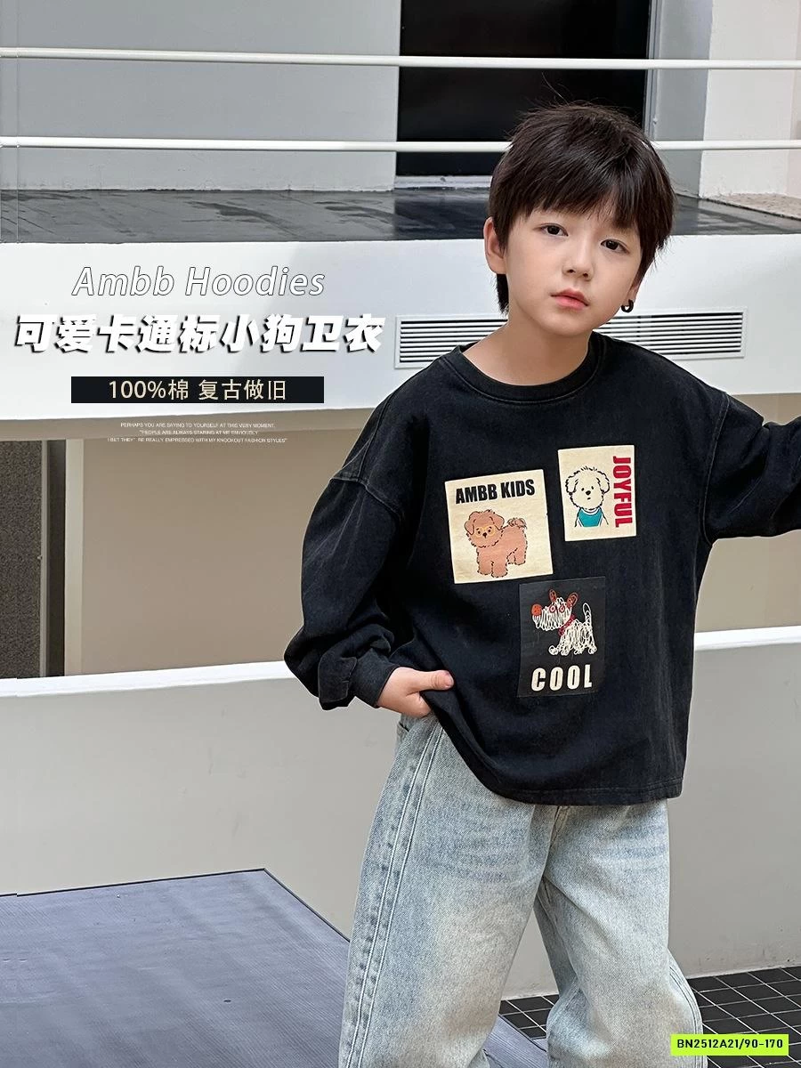 ÁO THUN ĐEN IN HÌNH 25G004 AMBB