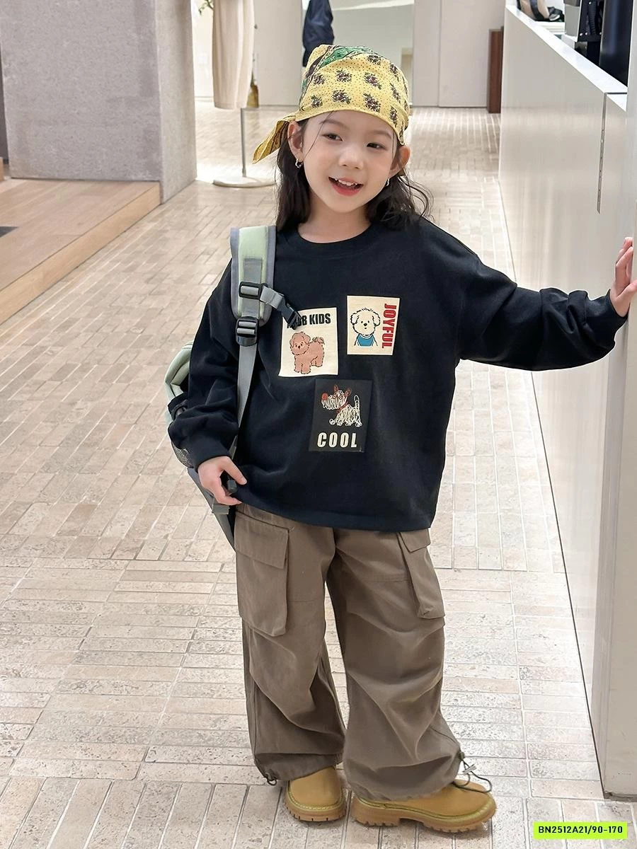 ÁO THUN ĐEN IN HÌNH 25G004 AMBB