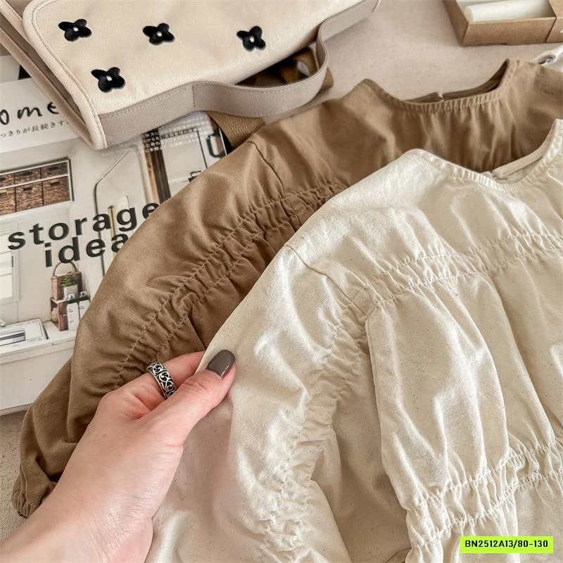 ÁO BABYDOLL MIX SHORT VINTAGE