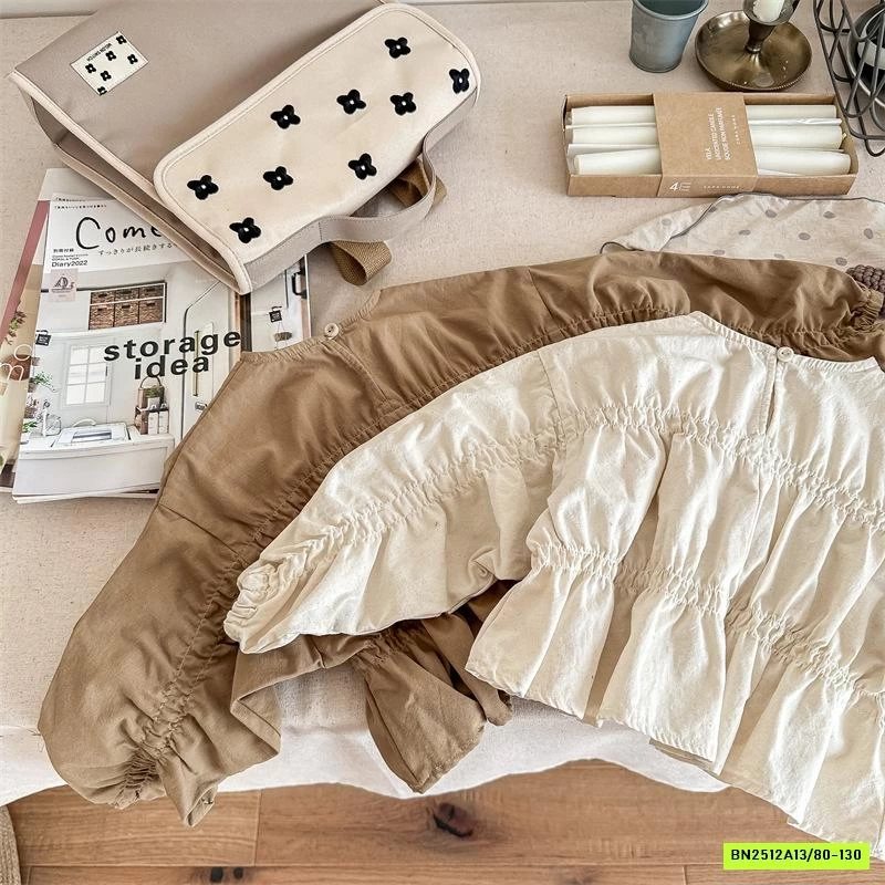 ÁO BABYDOLL MIX SHORT VINTAGE