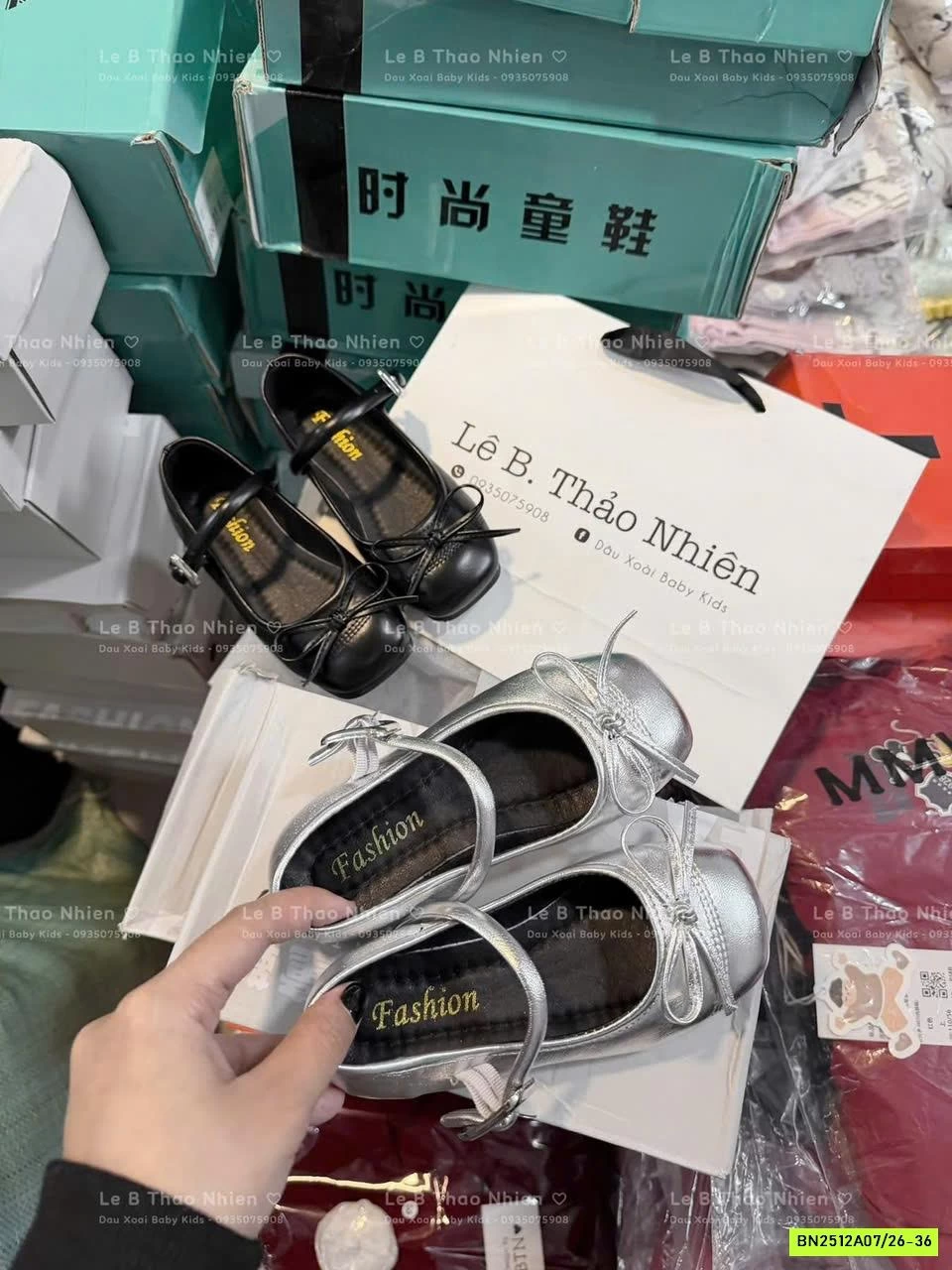 GIÀY BÚP BÊ NƠ VINTAGE