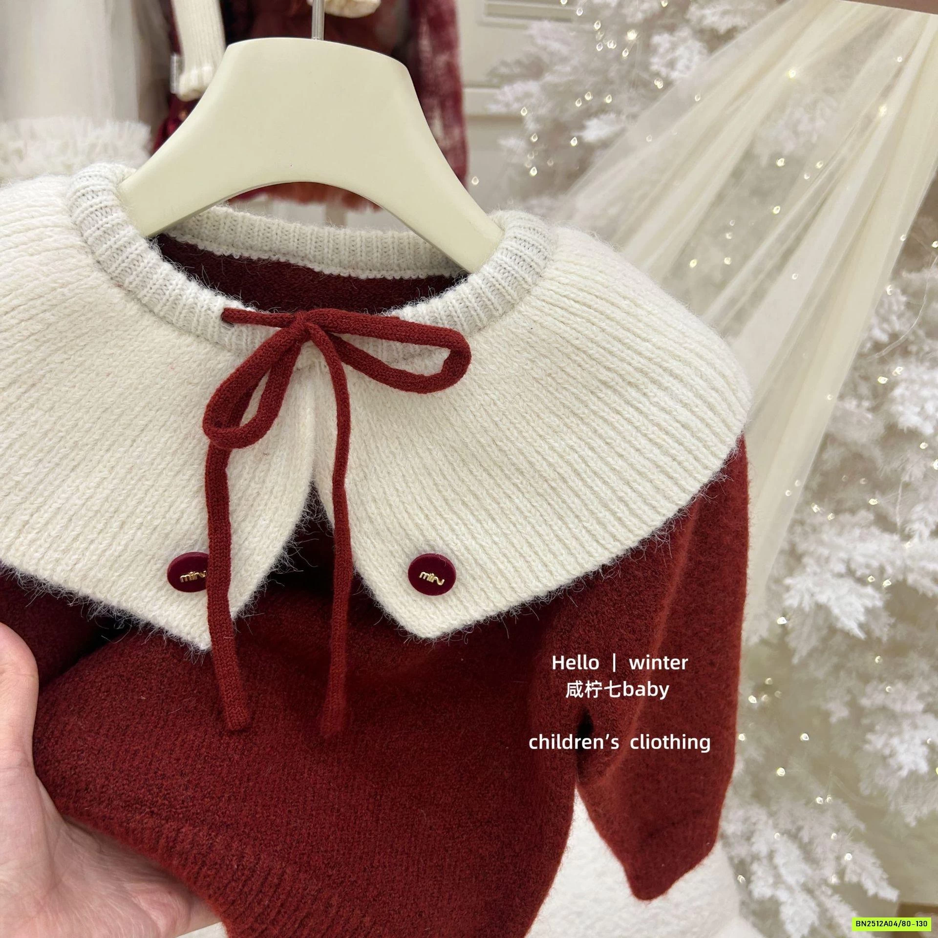 SÉT VÁY LEN TUTU ĐỎ