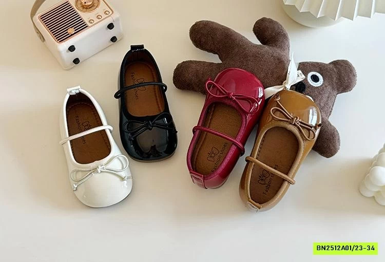 GIÀY BÚP BÊ NƠ BÓNG