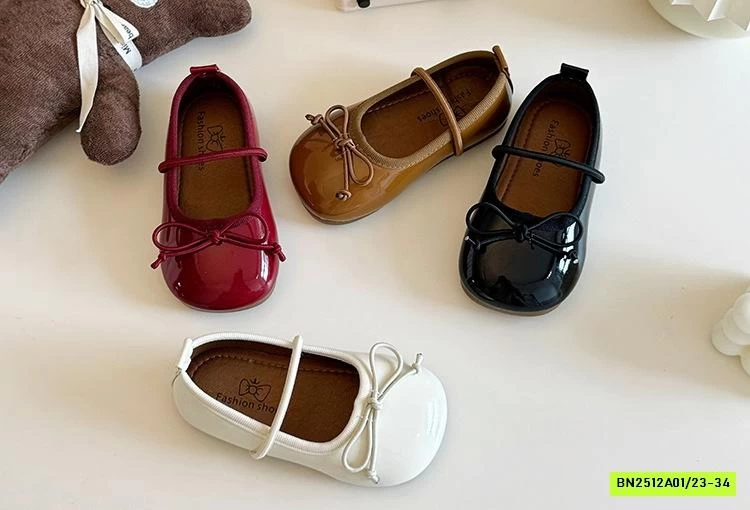 GIÀY BÚP BÊ NƠ BÓNG