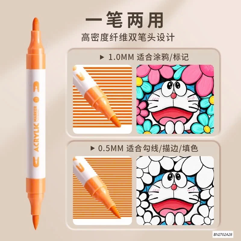 MÀU ACRYLICK MAKER 2 ĐẦU