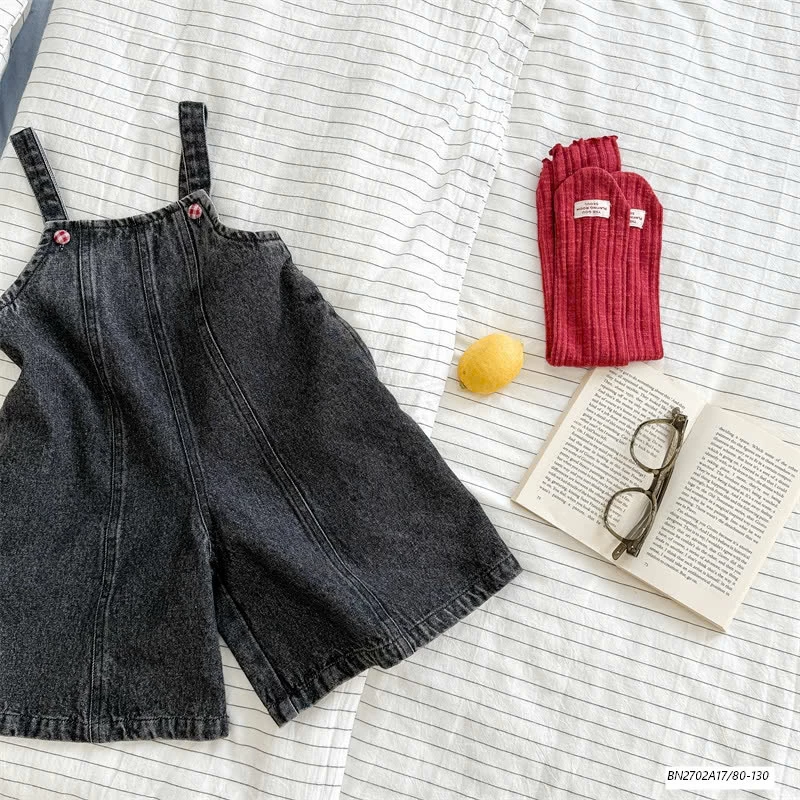 YẾM JEANS ỐNG RỘNG ADBABY