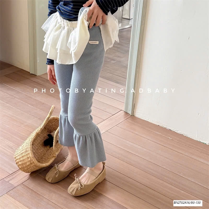 LEGGING GÂN LỠ ỐNG LOE ADBABY